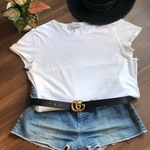 Valentino "RockStud" White Tee
